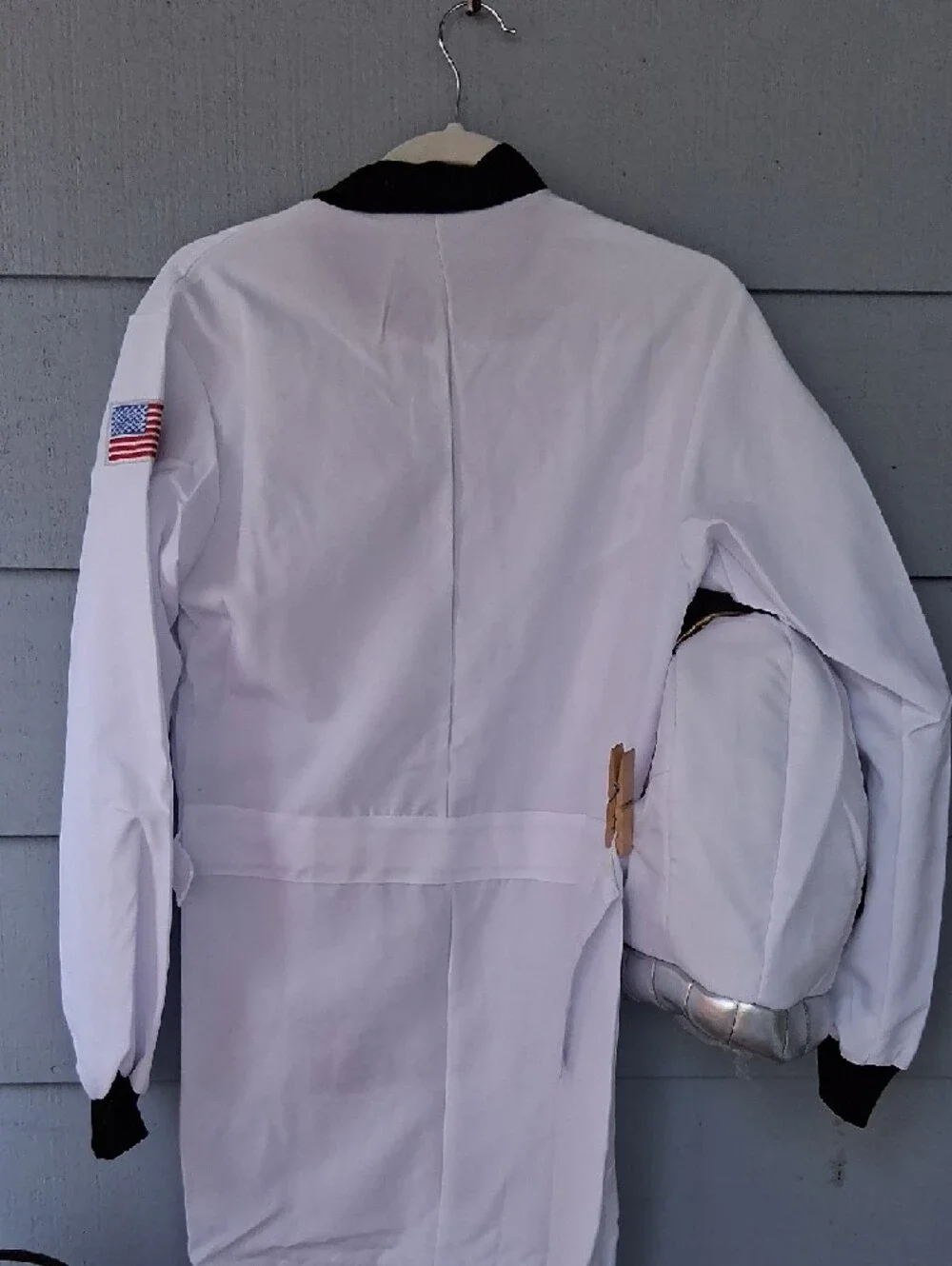 White Space Shuttle Flight Suit with NASA Patch